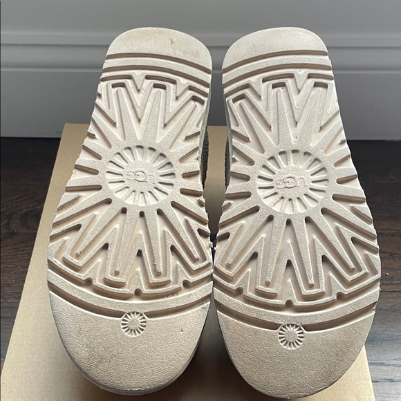 UGG Tan Suede Slip-On Shoes - Picture 7 of 10